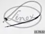 157802 Трос ручника (задний) (R) Ford Focus/C-Max 03-07 (1353mm) (электро) LINEX підбір по vin на Brocar
