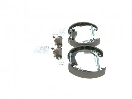 0204114581 Тормозные колодки задние (бараб.) Opel Corsa B/Astra F/Tigra BOSCH підбір по vin на Brocar