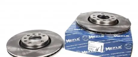 6155210013 Диск гальмівний (передній) Opel Astra G/H/Corsa E/Meriva 00- (308x25) MEYLE підбір по vin на Brocar