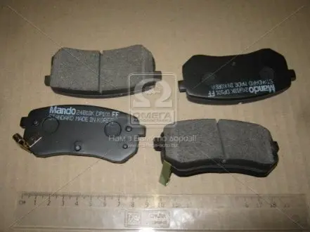 MPK30 Колодки тормозные дисковые задн. HYUNDAI I10, KIA Picanto (выр-во Mando) MANDO подбор по vin на Brocar
