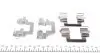 1091679 Планка суппорта (заднего) прижимная (к-кт) VW Golf V/VI/ Passat10- (Lucas) QUICK BRAKE підбір по vin на Brocar