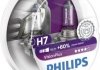 Автолампа Philips 12972VPS2 VisionPlus H7 PX26d 55 W прозрачная