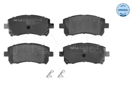0252355817W Комплект тормозных колодок, дисковый тормоз MEYLE подбор по vin на Brocar