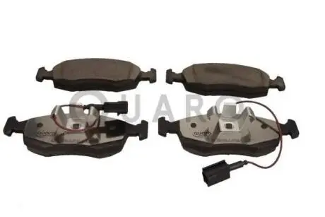 QP6638C KLOCKI HAM. FIAT P. PUNTO 12-/EVO 09- 1,2-1,4 QUARO SILVER CERAMIC QUARO підбір по vin на Brocar