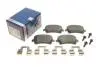 0986494595 Колодки гальмівні (задні) VW Caddy 03-15 BOSCH підбір по vin на Brocar