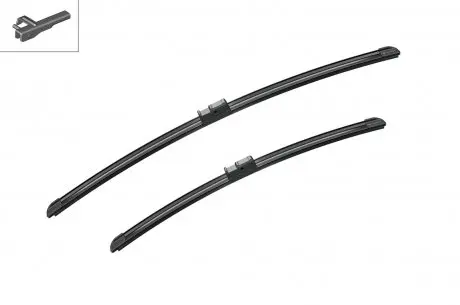 3397118937 Щітки склоочисника (600/475мм) Audi A3/Skoda Octavia 03-15 BOSCH підбір по vin на Brocar