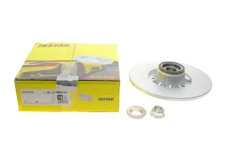 92196203 Диск тормозной (задний) Renault Kangoo 08- (274х11) (+ABS) (с подшипником) PRO TEXTAR подбор по vin на Brocar