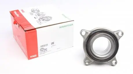 713619860 Подшипник ступицы (передней) Mitsubishi Pajero L200 2.5 DI-D 05- FAG подбор по vin на Brocar