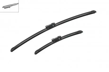 3397014519 Комплект щеток стеклоочистителя бескаркасных BOSCH подбор по vin на Brocar