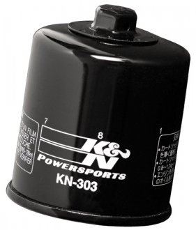 KN303 Фильтр масла K&N підбір по vin на Brocar
