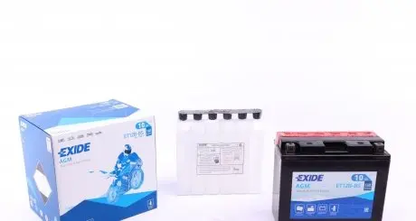 ET12BBS Акумулятор EXIDE підбір по vin на Brocar