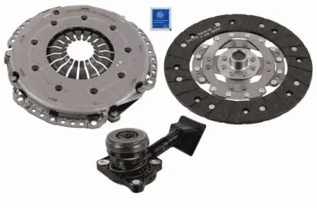 3000990455 Комплект зчеплення PEUGEOT 208/308/508/2008/3008/5008/RCZ 1,2/1,6 09- SACHS підбір по vin на Brocar