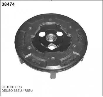 38474 Шків компресора кондиціонера VW Touareg/Audi A4/A5/A6/A8/BMW 5 (E60)/7 (E65) 1.9-6.0 00-18 NRF підбір по vin на Brocar