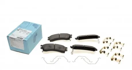 ADM54250 Колодки гальмівні (передні) Mazda 3/6 1.8-2.0 91-02 (131.5x51.5) BLUE PRINT підбір по vin на Brocar