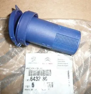 643236 ПРОБКА БАЧКА СКЛООМИВАЧА PEUGEOT/CITROEN підбір по vin на Brocar
