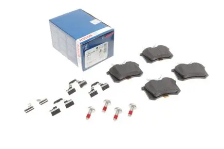 0986494596 Колодки тормозные (задние) VW Caddy III 04-/Peugeot 308 07-/Citroen C4 04- (Lucas) (87.2x53.2x16.3) BOSCH подбор по vin на Brocar
