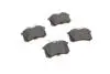 0986494596 Колодки тормозные (задние) VW Caddy III 04-/Peugeot 308 07-/Citroen C4 04- (Lucas) (87.2x53.2x16.3) BOSCH підбір по vin на Brocar
