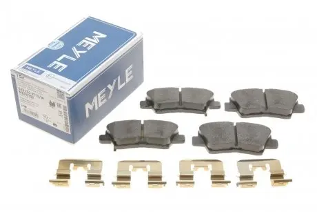 0252533715W Комплект тормозных колодок, дисковый тормоз 025 253 3715/W MEYLE MEYLE подбор по vin на Brocar