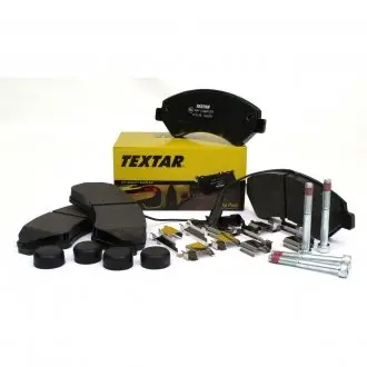 2446701 Колодки тормозные (передние) Citroen Jumper/Fiat Ducato/Peugeot Boxer 2.0-3.0HDi 06- R16(с датчиком) TEXTAR подбор по vin на Brocar