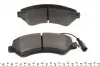 2446701 Колодки тормозные (передние) Citroen Jumper/Fiat Ducato/Peugeot Boxer 2.0-3.0HDi 06- R16(с датчиком) TEXTAR підбір по vin на Brocar