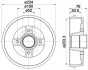 94019700 БАРАБАН HAM. RENAULT T. CLIO / MEGANE / THALIA / TWINGO 96-без подшипника TEXTAR підбір по vin на Brocar