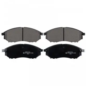 ADN142129 Колодки тормозные (передние) Renault Koleos 08-/Nissan Qashqai 07-13/Pathfinder/NP300/Murano 05- BLUE PRINT подбор по vin на Brocar