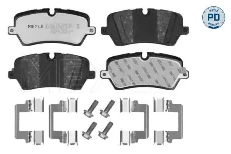 0252572016PD Колодки гальмівні LAND ROVER T. DISCOVERY/RANGE ROVER 2,0-5,0 4X4 12- MEYLE підбір по vin на Brocar