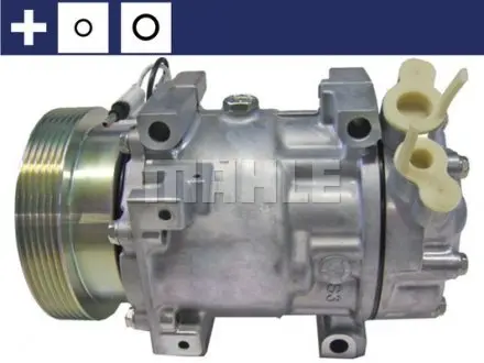 ACP48000S Компрессор кондиционера Dacia Logan 04-/Renault Sandero 08-/Duster 10-18 MAHLE / KNECHT подбор по vin на Brocar