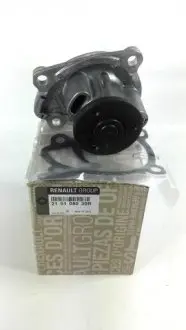 210108030R Водяний насос CLIO/Megane/Scenic/Nissan TIIDA 1.2-1.6i 06- RENAULT підбір по vin на Brocar