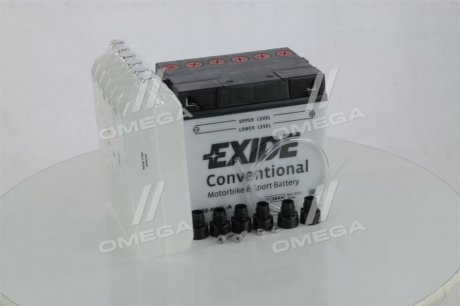 E60N30LA Акумулятор 30AH-12V Exide (E60-N30L-A) (185х128х168) R, EN300 EXIDE підбір по vin на Brocar