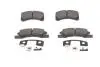 0986494610 Комплект тормозных колодок, дисковый тормоз BOSCH підбір по vin на Brocar