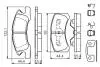 0986494610 Комплект тормозных колодок, дисковый тормоз BOSCH підбір по vin на Brocar