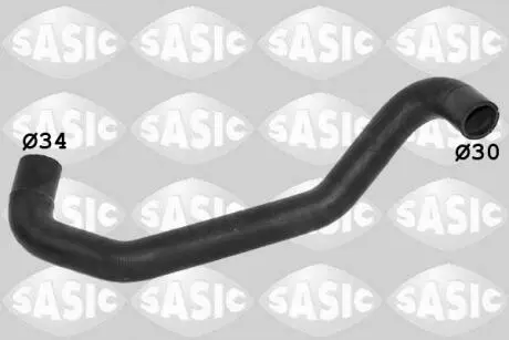 3400067 Патрубок радіатора SASIC підбір по vin на Brocar