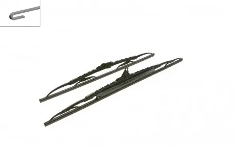 3397118305 Щітки склоочисника (600/500mm) MB Sprinter 00-06 BOSCH підбір по vin на Brocar