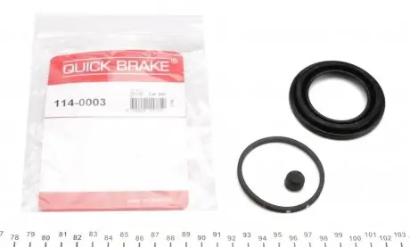 1140003 Ремкомплект суппорта (переднего) VW Caddy III 1.2-2.0 TDI/TSI 04-15 (d=54mm) QUICK BRAKE подбор по vin на Brocar