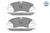 0252502119 Колодки гальмівні (передні) Land Rover Range Rover/Discovery 2.0-5.0 09- (TRW) MEYLE підбір по vin на Brocar