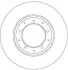 Диск гальмівний LAND ROVER T. DEFENDER 2,2-2,5TD/3,5-3,9 4X4 90-16 DF6905