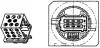 ABR91000P REZYSTOR DMUCHAWY STEROWNIK WENTYLATORA PEUGEOT 206/206SW 98- MAHLE / KNECHT підбір по vin на Brocar