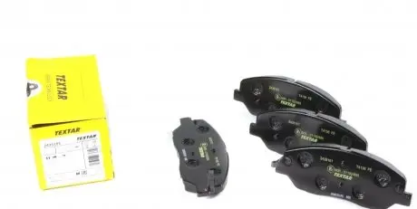 2435101 Колодки тормозные (передние) Hyundai Santa Fe/Kia Sorento 00- (Mando) TEXTAR подбор по vin на Brocar