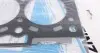 615393030 Прокладка ГБЦ Toyota RAV 2.2 D 06- (4 метки) (1.15 mm) VICTOR REINZ підбір по vin на Brocar