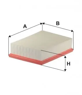 WA9786 Фільтр повітряний WIX FILTERS підбір по vin на Brocar