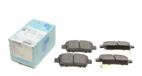 ADT342105 Колодки тормозные (передние) Toyota Corolla 01-08/Prius 00-04/Yaris 99-05 BLUE PRINT подбор по vin на Brocar