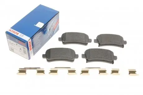 0986494668 Комплект тормозных колодок, дисковый тормоз BOSCH подбор по vin на Brocar