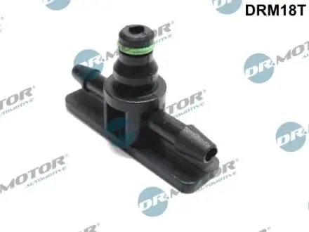 DRM18T Штуцер шланга обратки Т-образный, с безопасностью - Bosch (пласт.) DR.MOTOR підбір по vin на Brocar