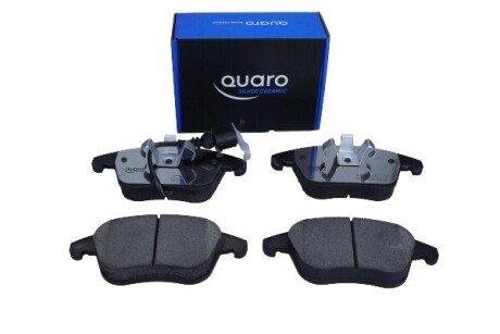 QP9631C KLOCKI HAM. VW P. TIGUAN 07-/SHARAN 10- QUARO SILVER CERAMIC QUARO підбір по vin на Brocar