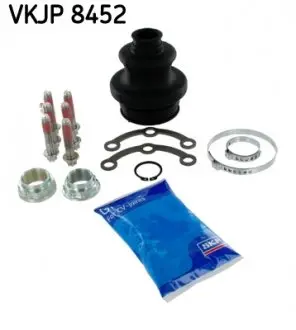 VKJP8452 Пыльник ШРУС + болты + скоба + гайки +хомуты + смазка DB124 SKF подбор по vin на Brocar