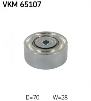 VKM65107 Ролик модуля натягувача ременя SKF підбір по vin на Brocar