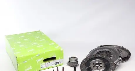 837397 Демпфер + комплект зчеплення VW Caddy III 1.9TDI/2.0TDI 07- 62/77/81/103kw (+вижимний) VALEO підбір по vin на Brocar