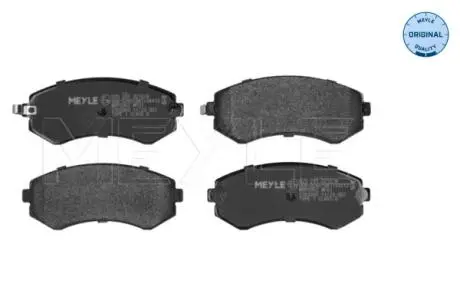 0252350216W Комплект тормозных колодок, дисковый тормоз MEYLE подбор по vin на Brocar