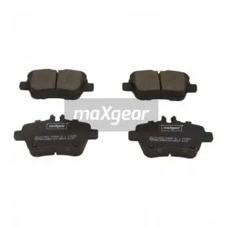 193002 Комплект гальмівних колодок, дискове гальмо MAXGEAR підбір по vin на Brocar